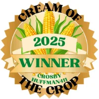 Proud winners of the Cream of the Crop 2025